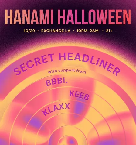 Hanami Halloween @ Exchange LA 🌸