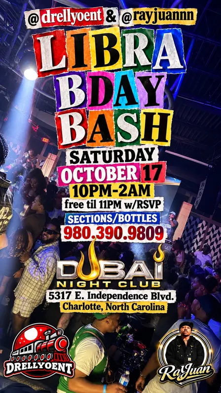 CLT LGBT LIBRA BDAY BASH