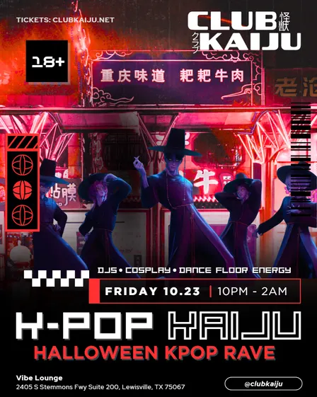 K-pop Kaiju (Halloween Kpop Rave) 10.23