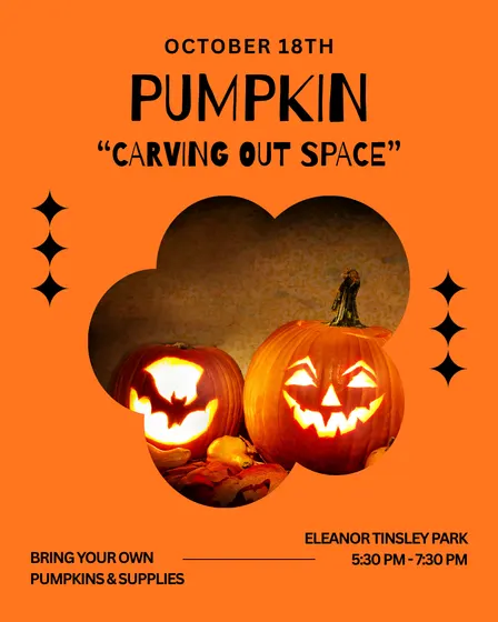 Pumpkin "Carving Out Space"