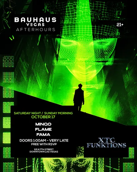 XTC FUNKTIONS AFTERS (SAT NIGHT/SUN MORNING)
