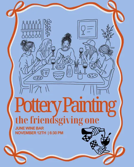 Friendsgiving Pottery Painting