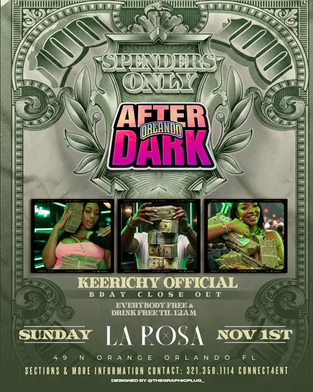 ORLANDO AFTER DARK l SPENDERS ONLY