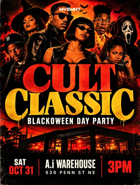 CULT CLASSIC: A Blackoween Day Party