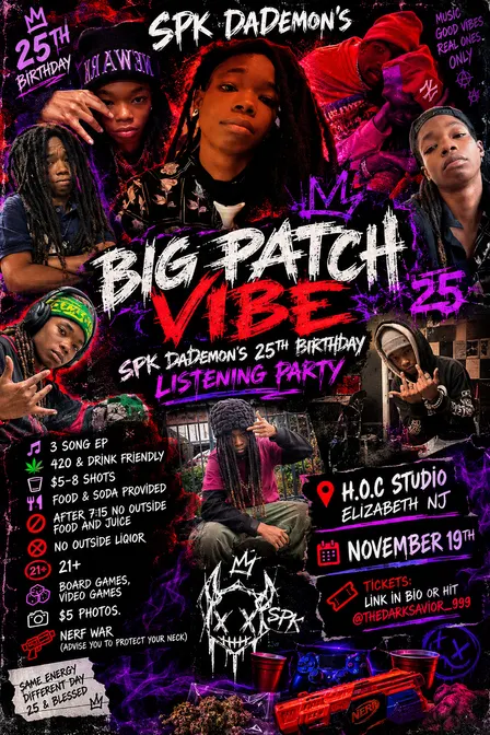 SPK DaDemon’s 25th Birthday Listening Party