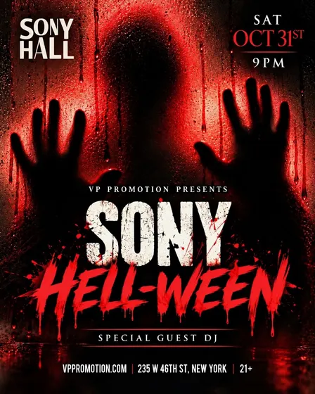 SONY HELL-OWEEN - HALLOWEEN PARTY @ SONY HALL 10/31