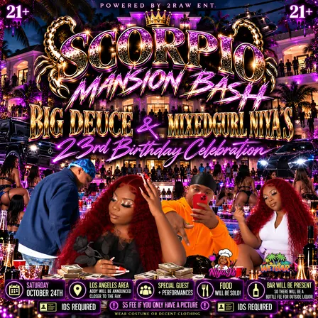 Scorpio Mansion Bash