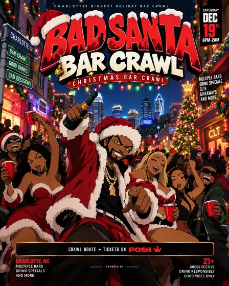 BAD SANTA: Ugly Sweater Bar Crawl