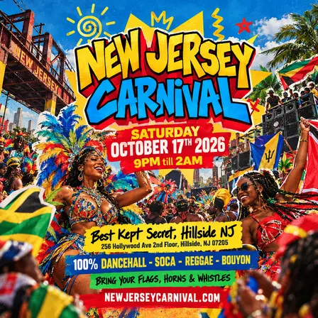 NEW JERSEY CARNIVAL - The Wildest Carnival Party in Jersey