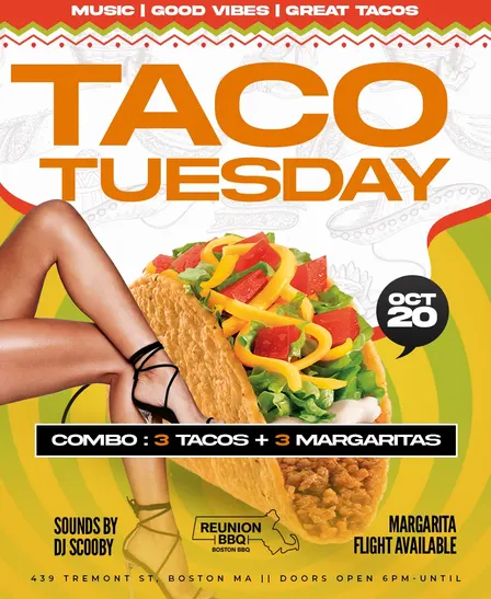 Taco Tuesday | $4 Tacos | Margaritas