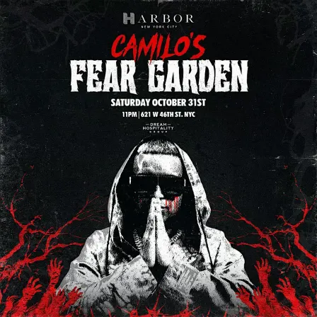 Camilo's Fear Garden at Harbor NYC Halloween Night Party - 10/31