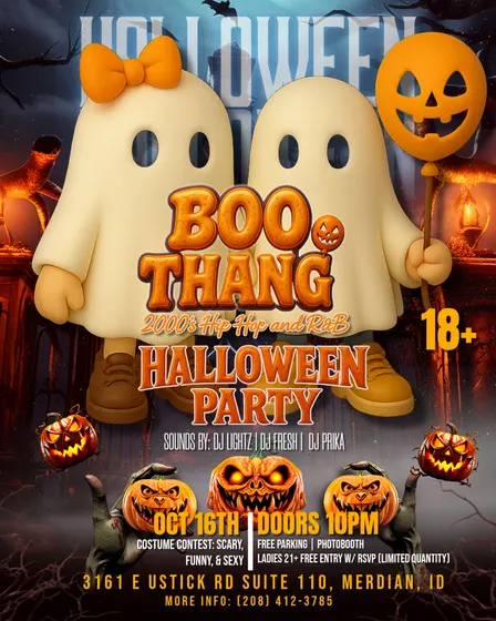 👻 BOO THANG: 2000s HIP HOP & R&B HALLOWEEN PARTY