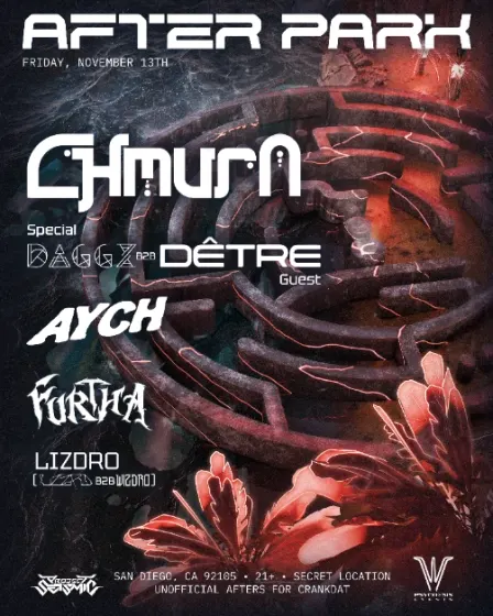 PROJET SEISMIC x PYSCHOSIS EVENTS PRESENTS: CHMURA, DAGGZ B2B DETRE, AYCH, FURTHA