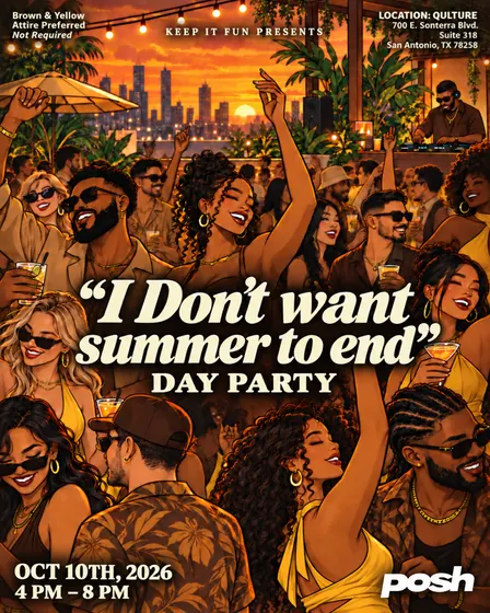 KEEP IT FUN PRESENTS: I DONT WANT SUMMER TO END DAY PARTY