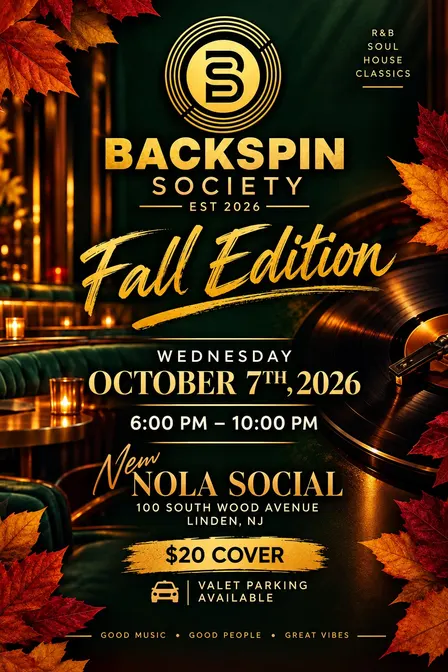 Backspin Society - Fall Edition