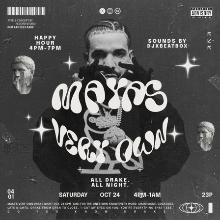 Mayas Very Own: Drake Night