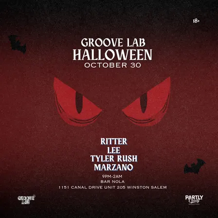 Groove Lab Presents: Halloween at Bar Nola