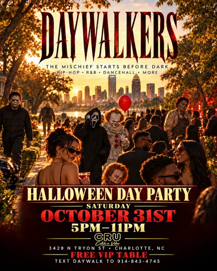 DAYWALKERS: Halloween Day Party The Mischief Starts Before Dark