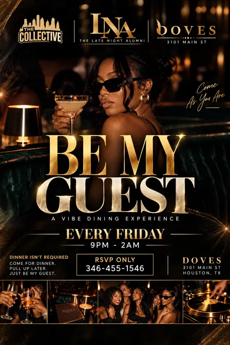 BE MY GUEST: FRIDAYS