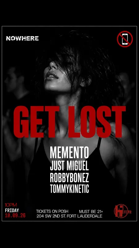 SOMEWHERE UNDERGROUND presents GET LOST @ NOWHERE | TAKEOVER EVENT