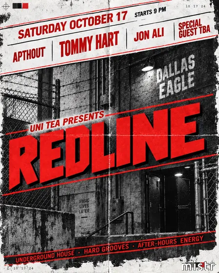 UNI•TEA Presents: REDLINE