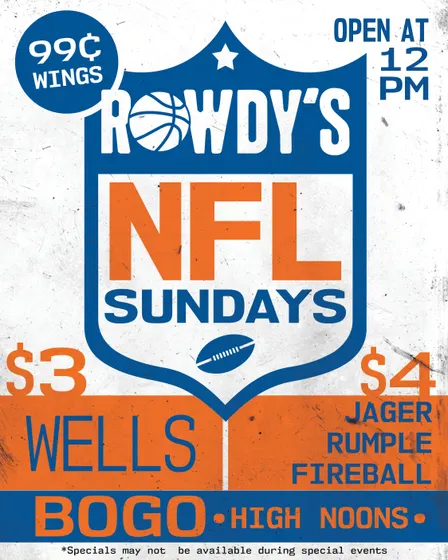 Rowdy NFL Sunday