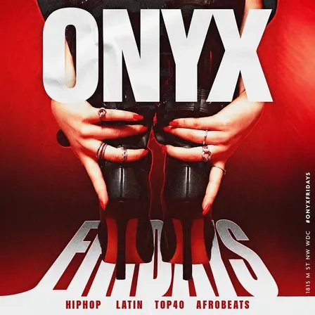 FEEL GOOD FRIDAY AT ONYX ROOFTOP 21+