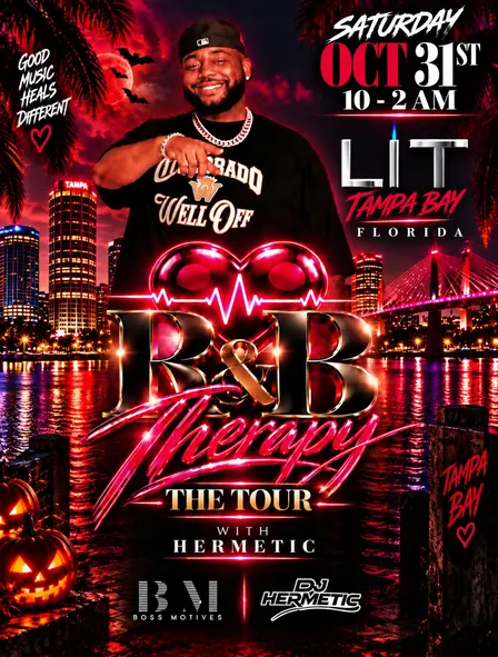 R&B THERAPY: THE TOUR — TAMPA BAY | DJ HERMETIC