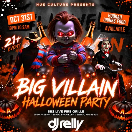 Big Villain Halloween Party