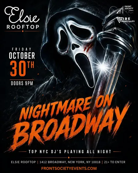 NIGHTMARE ON BROADWAY @ Elsie Rooftop NYC