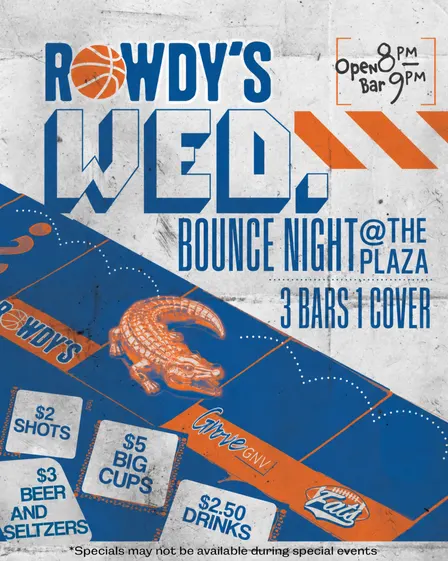 Wednesday Bounce Night @ The Plaza