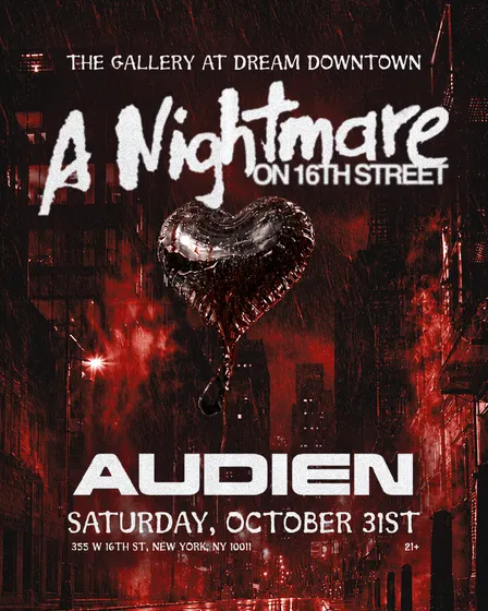 AUDIEN HALLOWEEN - THE GALLERY @ DREAM DOWNTOWN 10/31