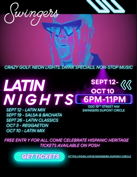 Latin Nights at Swingers