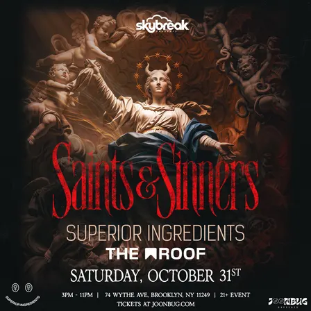Sinners & Saints: Halloween on The Roof at Superior Ingredients