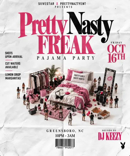Pretty Nasty Freak: Pajama Party