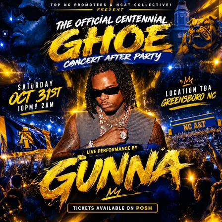 GHOE THE OFFICIAL CONCERT AFTER PARTY
