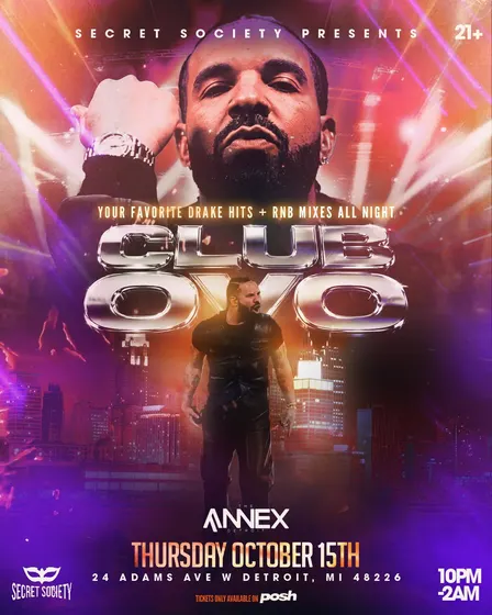 CLUB OVO - DRAKE NIGHT (DETROIT, MICHIGAN )