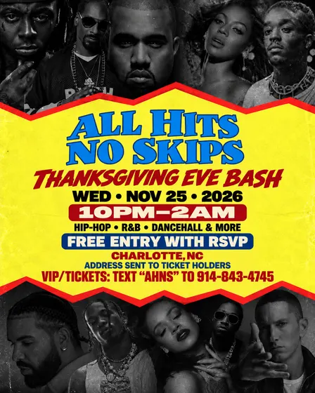 ALL HITS NO SKIPS: THANKSGIVING EVE BASH