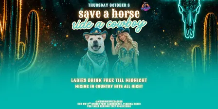 10/08 SAVE A HORSE RIDE A COWBOY @ MUNCHIE'S FORT LAUDERDALE