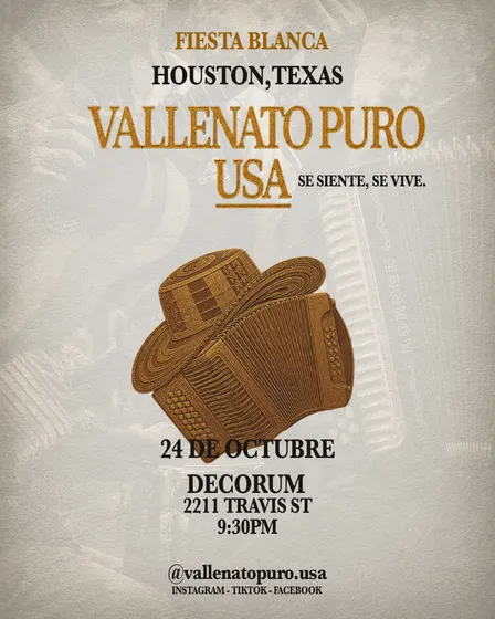 Vallenato Puro: Houston Fiesta Blanca