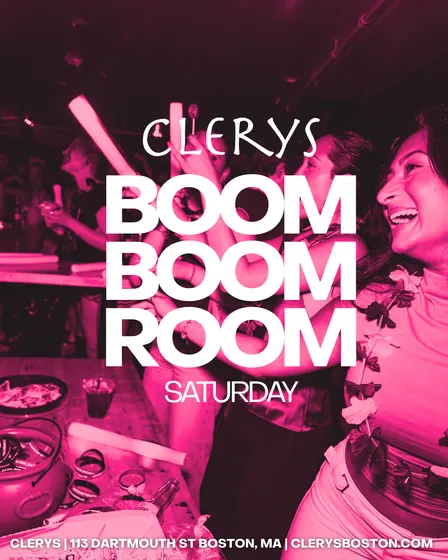 Clerys Boom Boom Room Saturday