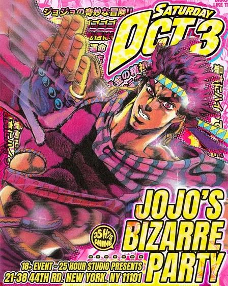 25hour Studio: Jojo's Bizarre Party