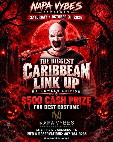 THE BIGGEST CARIBBEAN LINK UP Halloween Edition