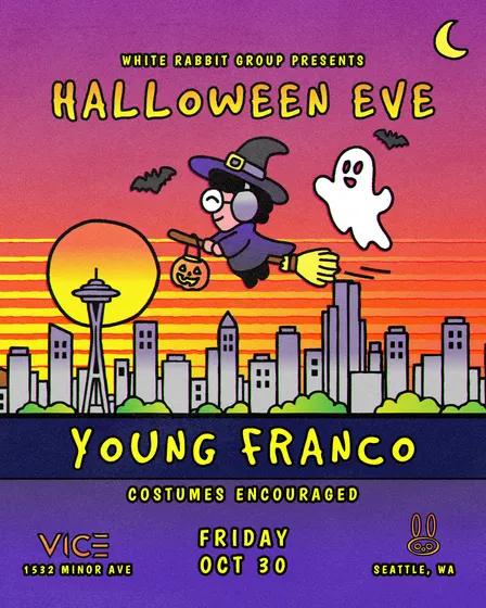 WRG Presents Halloween Eve w/ Young Franco