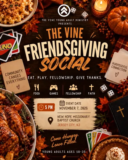 Friendsgiving at The Vine 🍂
