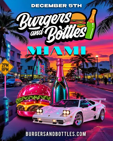 Burgers & Bottles: Miami Vice