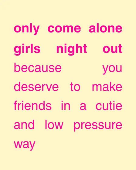 GNO - Only Come Alone!