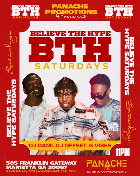 BELIEVE THE HYPE SARTURDAYS