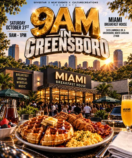 9AM IN GREENSBORO BRUNCH