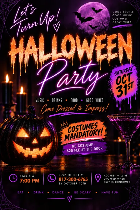 Dee & Shelly's Halloween Party